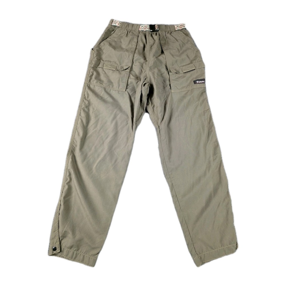 Rail Riders Pants Men's Sz Small Khaki Technical Hiking Gorpcore Nylon Campcore